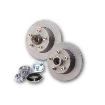 Ark Trailer Brake Disc Hub Ford 5x114.3mm Greased DH12FDLG