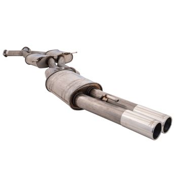 XForce Twin 3 Inch 409 Stainless Steel Cat-Back