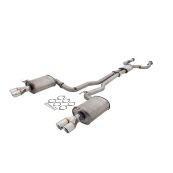 XForce Twin 3 Inch Cat-Back Raw 409 Stainless