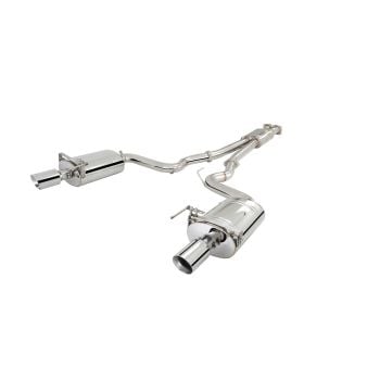 XForce Stainless Steel Twin 3 Inch Cat-Back System Oval Rear Mufflers