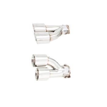 XForce Quad tips for Oval rear mufflers