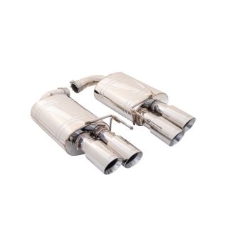 XForce 3 Inch Axle -Back System Stainless Steel