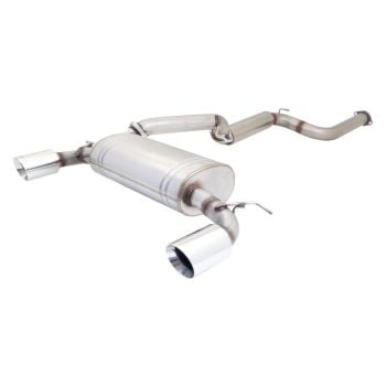 XForce 3 Inch Cat-Back Exhaust System Raw 409 Stainless Steel