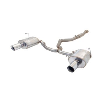 XForce Brushed 304 Stainless Steel 3 Inch Cat Back Exhaust System