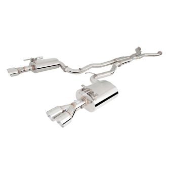 XForce Stainless Steel Cat-Back System With Twin 3 Inch Piping