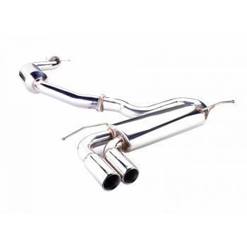 XForce Turbo-back System with Twin 3 Inch OD Resonated Tips