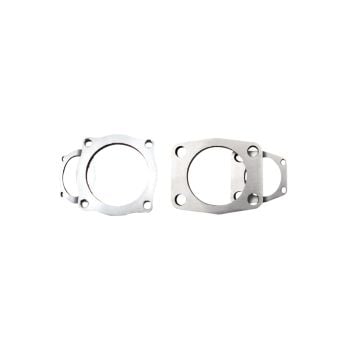 XForce 304 Stainless Steel Steel Flange 4 Bolt Laser Cut 3 Inch