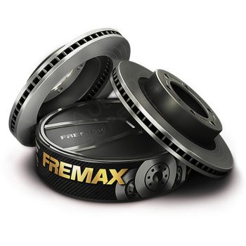 Fremax BD-0301 Vented Brake Disc Rotor Pair