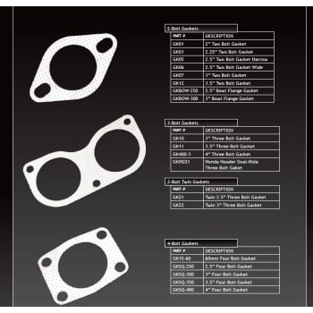 XForce Gasket 2.5 Inch 2 Bolt Wide