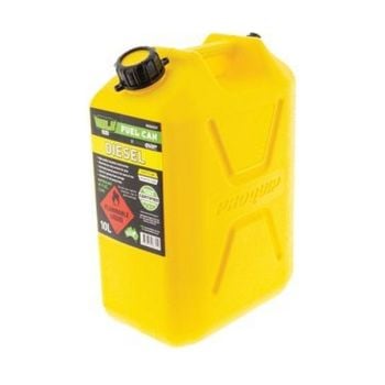 Hulk 4x4 HU0653Y Fast Flow Plastic Fuel Can - Diesel 10 Litre