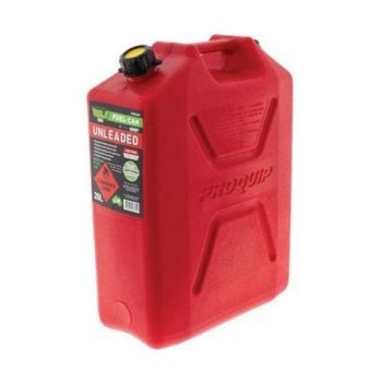 Hulk 4x4 HU0656R Fast Flow Plastic Fuel Can - Unleaded 20 Litre