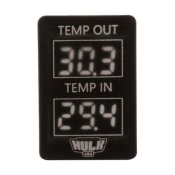 Hulk 4x4 HU1388W Dual Temperature Meter - Late Toyota applications