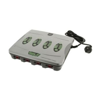 Hulk 4x4 HU6560 4 Bank 5 Stage Fully Automatic Battery Charger - 4 x 4 Amp 12V