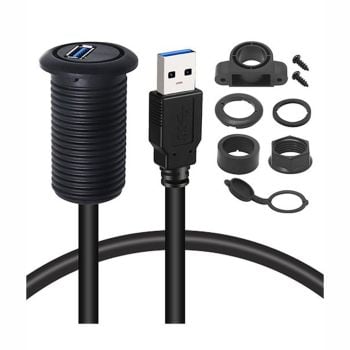 Stinger IPUSB-6 InstallPRO 6ft Single USB Flush Extension Kit