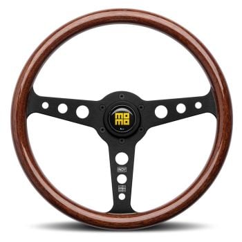 MOMO Heritage Indy Black 350mm Steering Wheel