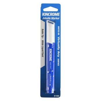Kincrome Paint Marker Bullet Tip White K11832