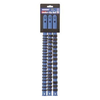 Kincrome Socket Clip Rail Set 3pc 1/4
