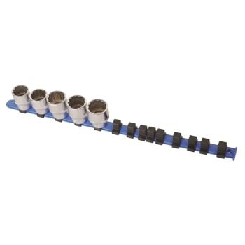 Kincrome Socket Clip Rail 14 Clip 1/2" Drive K2075