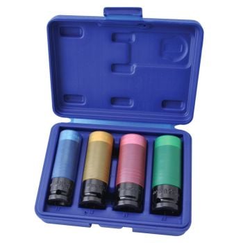 Kincrome Wheel Nut Socket Set 4pc 1/2" Drive K2180