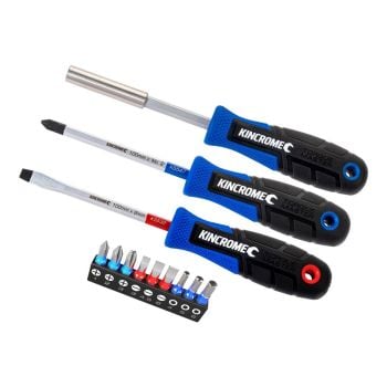 Kincrome TorqueMaster Screwdriver & Bit Set -12pc K5516