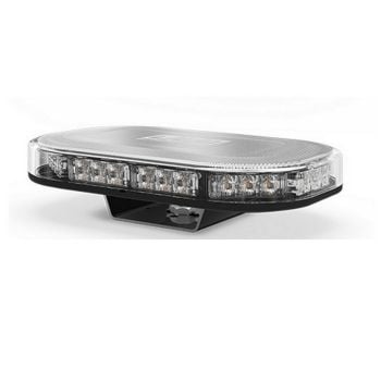 LED Autolamps LB246ACM LED Amber Mini Lightbar 12/24V Permanent Mount Clear Lens 18X
