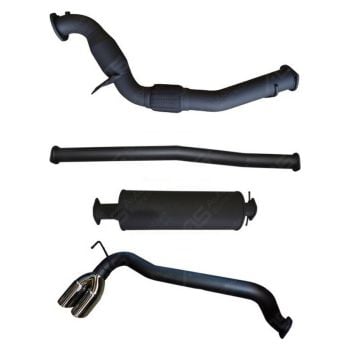 Manta Exhaust Ford PX Ranger 3.2L with Cat Twin Tip Side Exit