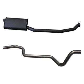 Manta Exhaust Falcon XE XF XG 6 Cylinder Ute CatBack