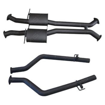 Manta Exhaust VY Maloo 3in Dual CatBack Muffler/Muffler
