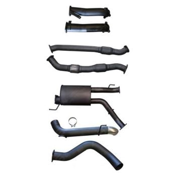Manta Exhaust VDJ200 3in Dual with Cat & Muffler 4in Exit