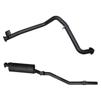 Manta Exhaust LandCruiser HZJ75 78 2.5in off Extractors
