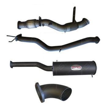 Manta Exhaust 3" Full Exhaust fits Amarok 2.0L 06/2012-on Standard Exit MKVW0003