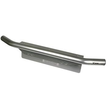 Bushranger NH1297 X-Bar Numberplate Light Mounting Bar Chrome