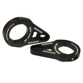 Bushranger NHDA300TC NHD Tube Clamp Bracket Pair 75-77mm (3") Black Extended
