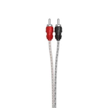 Cerwin Vega RH12 HED 2-Channel RCA Cable 12ft Twisted Pair Single Molded Ends