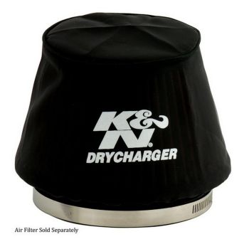 K&N RU-5163DK Air Filter Wrap Drycharger Black
