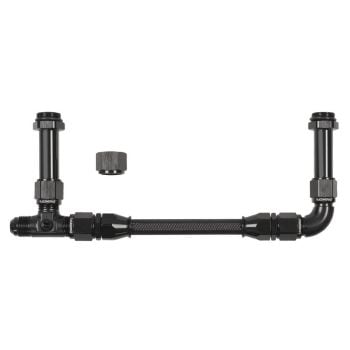 Raceworks Holley AN-8 Dual Feed Fuel Line Kit RWF-160-08BK