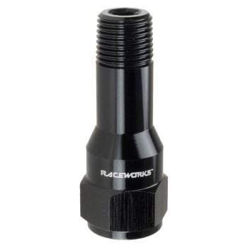 Raceworks 1/8in NPT Male to Female Extension RWF-372-02BK
