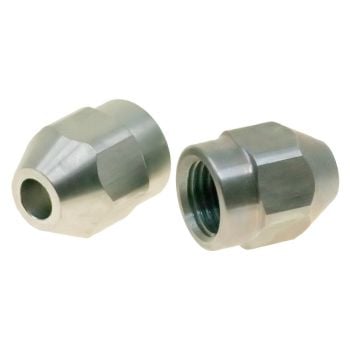 Raceworks AN-3 Tube Nuts with Integrated Sleeves Stainless suit 3/16in Hard Line 2pk RWF-390-03SS