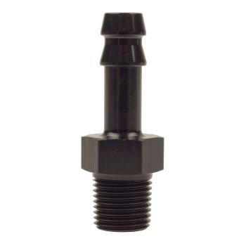 Raceworks Male NPT 1/8in to 4mm Barb RWF-421-02-M4BK