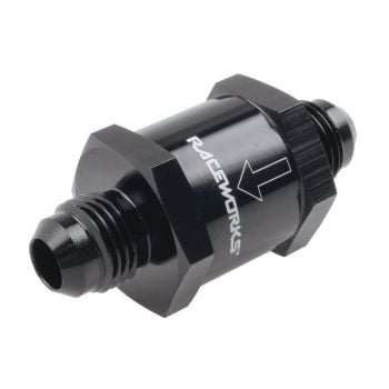 Raceworks One Way Valve AN-6 RWF-610-06BK