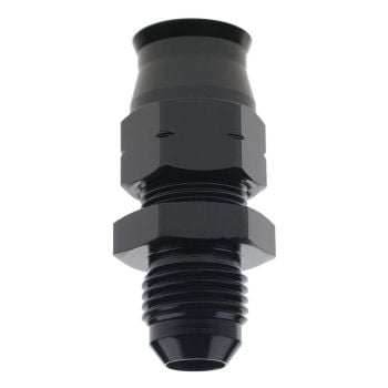 Raceworks Male AN-6 to 3/8in straight Tube Adapter RWF-618-06-06BK