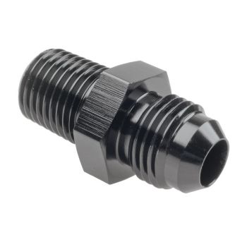 Raceworks AN-6 Male Flare to NPT 1/4in straight RWF-816-06BK