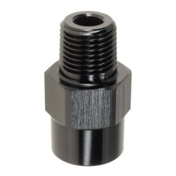 Raceworks 1/8 NPT Male to M10 x 1.0 Inverted Female Adapter RWF-925-02-M10BK