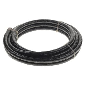 Raceworks Black Stainless Braided Cutter E85 Hose AN-6 1 Metre RWH-140-06-1M