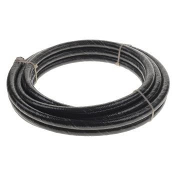 Raceworks Black Stainless Braided Cutter E85 Hose AN-10 1 Metre RWH-140-10-1M