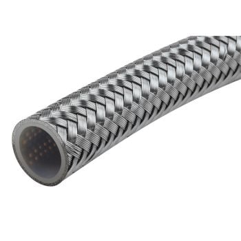 Raceworks Stainless Braided PTFE E85 Hose AN-6 1 Metre RWH-200-06-1M