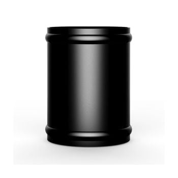SAAS SAP76100B Aluminium Pipe 76mm ID x 100mm Black Anodised