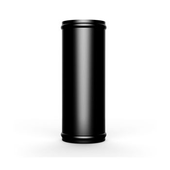SAAS SAP76200B Aluminium Pipe 76mm ID x 200mm Black Anodised