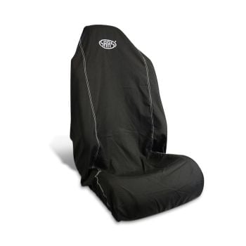 SAAS SC5011 Seat Cover Throw Black Saas White Logo Large 1Pc