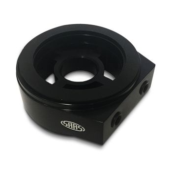 SAAS SGAP1 Oil Filter Sandwich Plate Billet Black